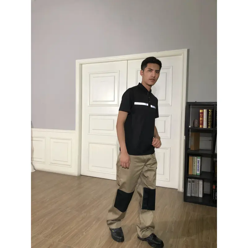 bd-mo-057 modelos de uniformes de manutenção de hotel personalizados resistentes ao desgaste 