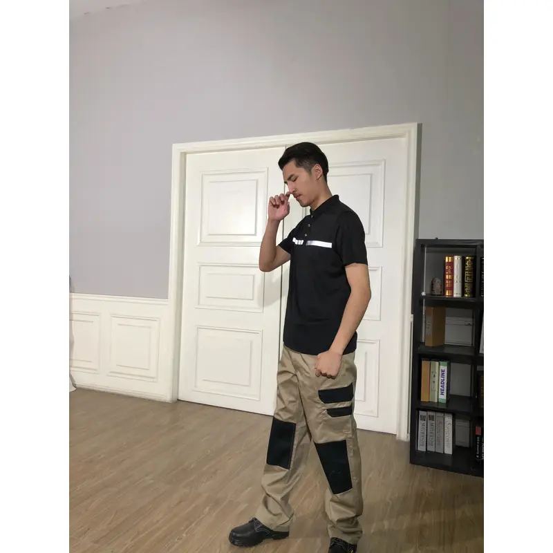 bd-mo-057 modelos de uniformes de manutenção de hotel personalizados resistentes ao desgaste 