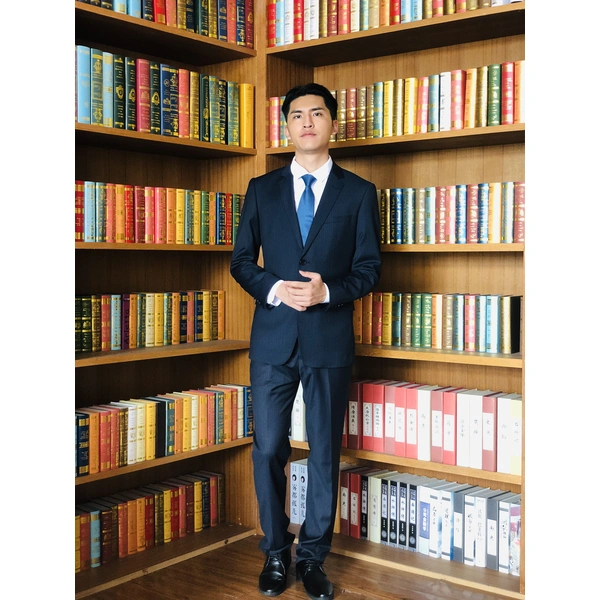 BD-MO-060 Manufacturing striped men's suits Personal design single-breasted double-button striped men's suits