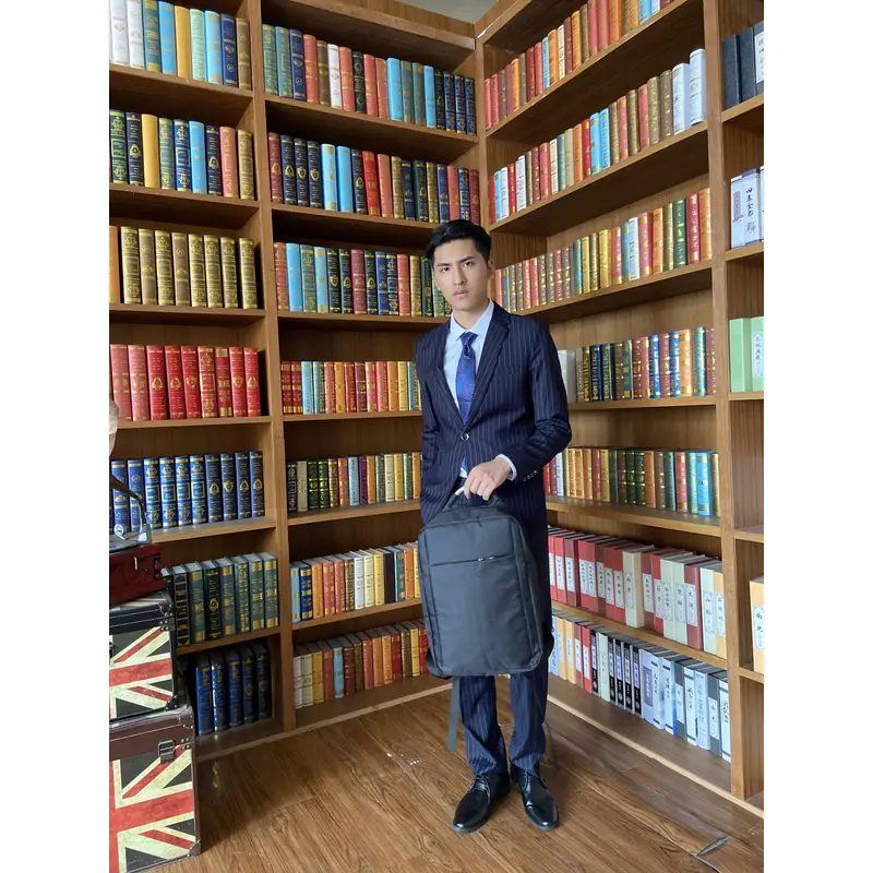 BD-MO-061 A large number of customized striped men's suits Design business single-breasted men's suits