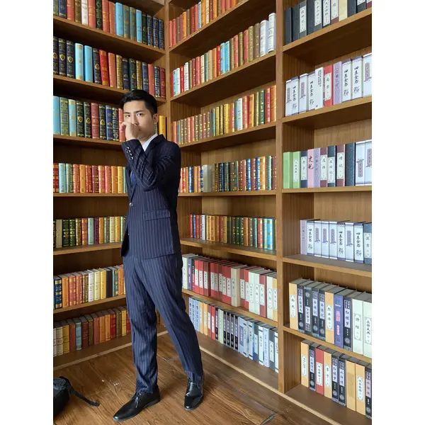 BD-MO-061 A large number of customized striped men's suits Design business single-breasted men's suits