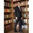 BD-MO-062 Order online custom black men's suits custom striped single-breasted men's suits