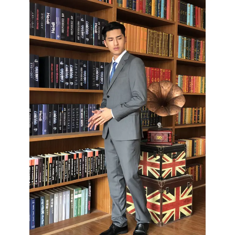 BD-MO-063 Custom-made professional suits, models try on, live show