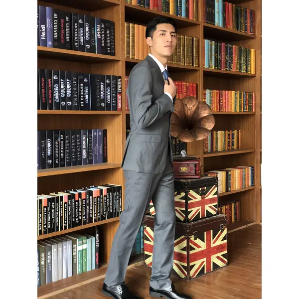 BD-MO-063 Custom-made professional suits, models try on, live show