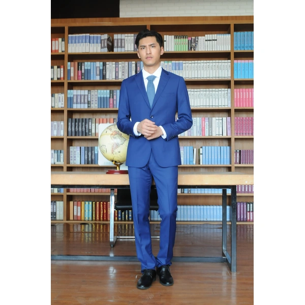 BD-MO-068 Personally designed men's suits, custom-made men's suits, model try-on, real-life try-on effect, men's suit supplier