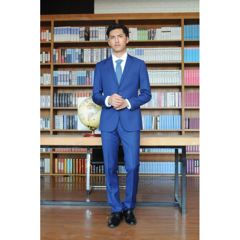 BD-MO-068 Personally designed men's suits, custom-made men's suits, model try-on, real-life try-on effect, men's suit supplier