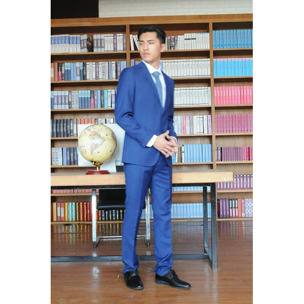 BD-MO-068 Personally designed men's suits, custom-made men's suits, model try-on, real-life try-on effect, men's suit supplier