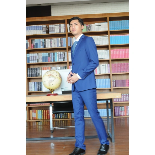 BD-MO-068 Personally designed men's suits, custom-made men's suits, model try-on, real-life try-on effect, men's suit supplier