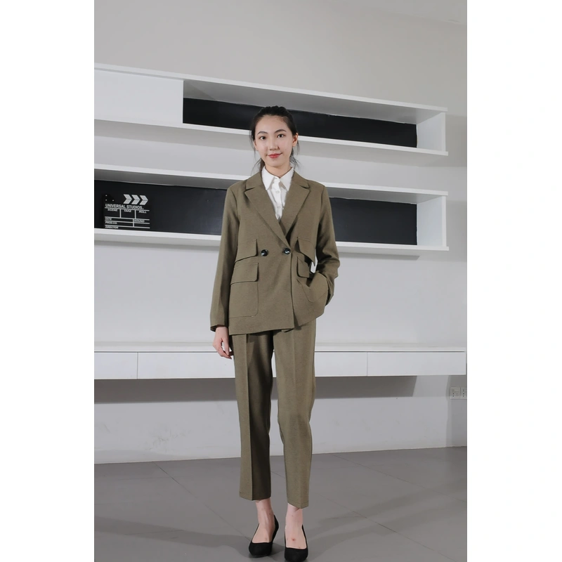 BD-MO-076 Custom-designed suits Model demonstration Commuter casual women's suits Suit shop