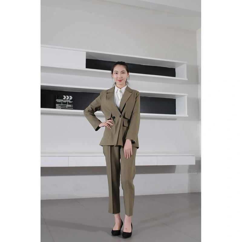 BD-MO-076 Custom-designed suits Model demonstration Commuter casual women's suits Suit shop
