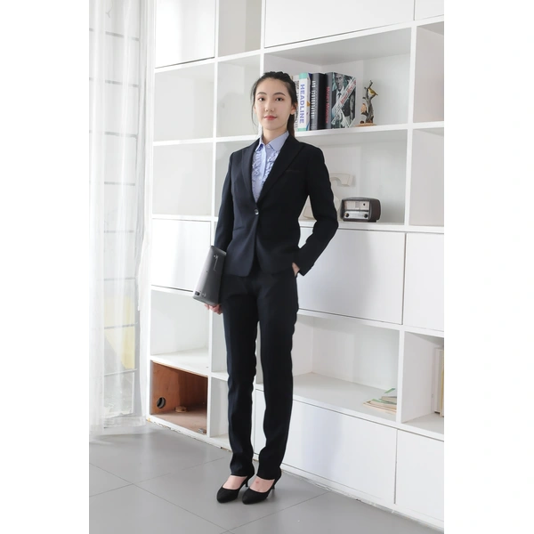BD-MO-086 Order professional suits online, model display, custom-made slim fit women's suits, women's suit manufacturers