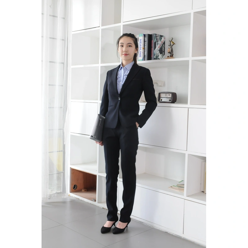 BD-MO-086 Order professional suits online, model display, custom-made slim fit women's suits, women's suit manufacturers
