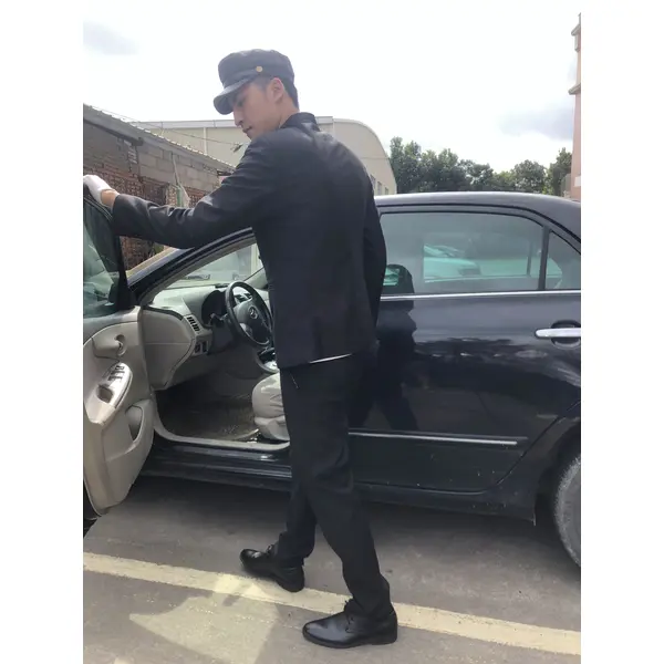 BD-MO-116 Custom-made driver uniforms Model display Tailor-made stand-up collar uniforms Lightweight and wrinkle-resistant Driver uniform shop