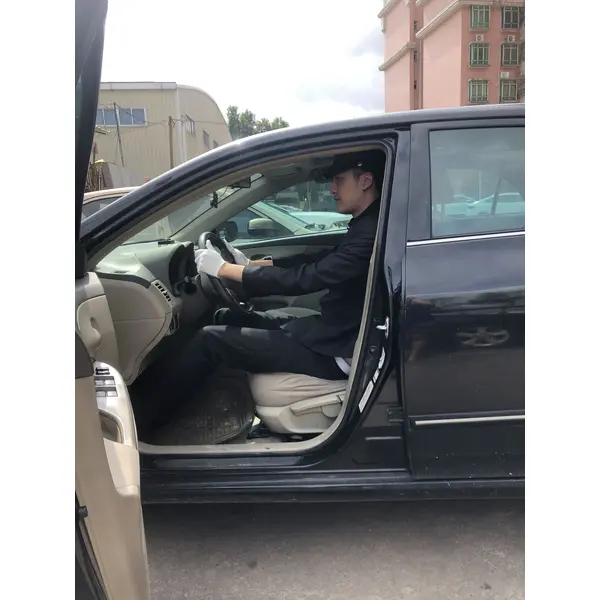 BD-MO-116 Custom-made driver uniforms Model display Tailor-made stand-up collar uniforms Lightweight and wrinkle-resistant Driver uniform shop