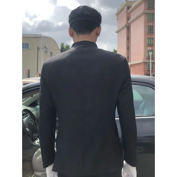 BD-MO-116 Custom-made driver uniforms Model display Tailor-made stand-up collar uniforms Lightweight and wrinkle-resistant Driver uniform shop