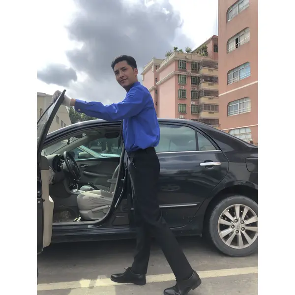 BD-MO-117 Order driver uniforms online, model display, design shirt uniforms, light and soft, driver uniforms franchise