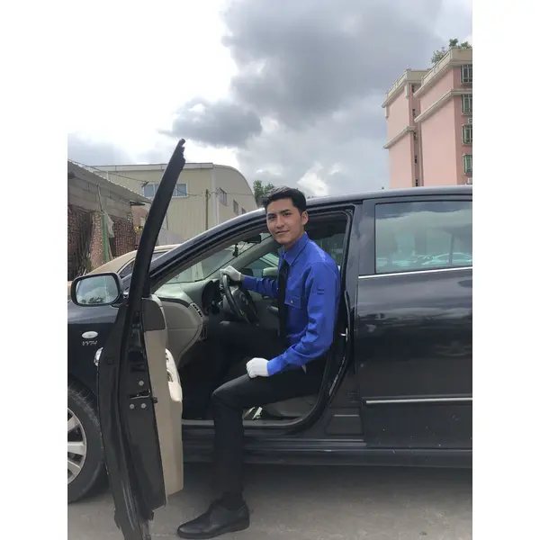 BD-MO-117 Order driver uniforms online, model display, design shirt uniforms, light and soft, driver uniforms franchise