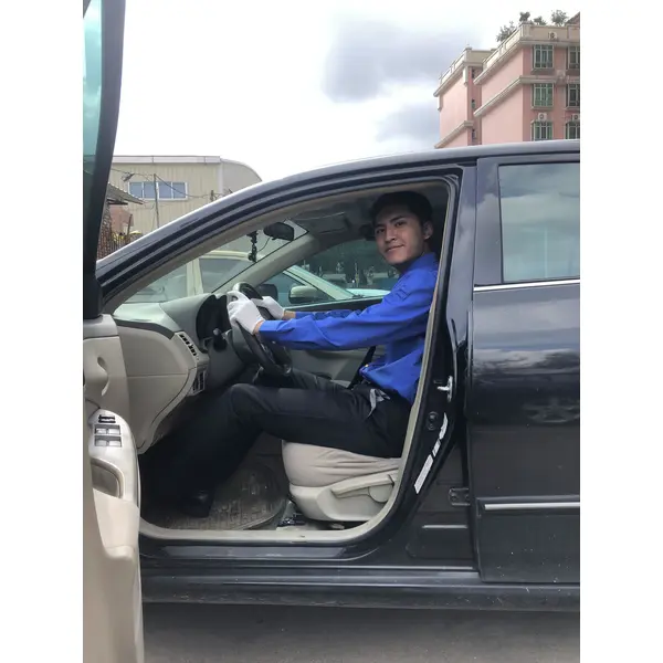 BD-MO-117 Order driver uniforms online, model display, design shirt uniforms, light and soft, driver uniforms franchise