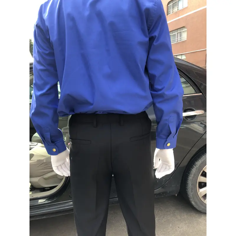 BD-MO-117 Order driver uniforms online, model display, design shirt uniforms, light and soft, driver uniforms franchise