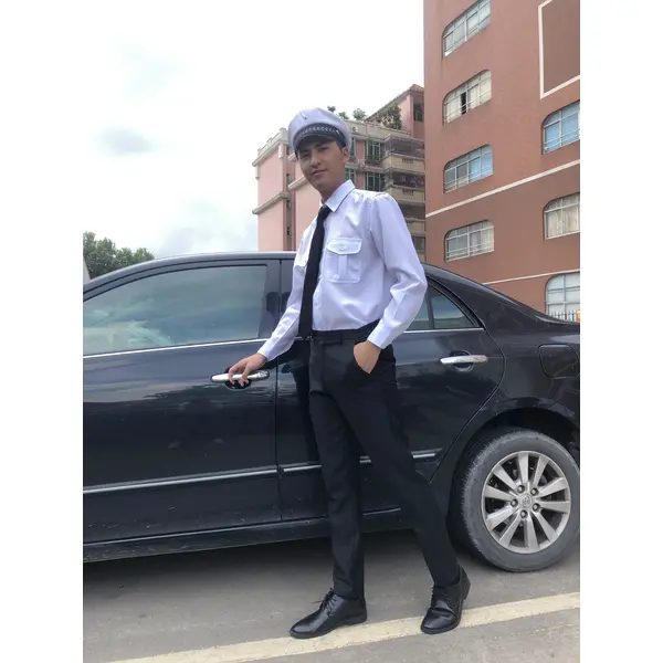 BD-MO-118 Tailor-made driver uniforms Model display Custom-made light and comfortable uniforms Driver uniforms supplier