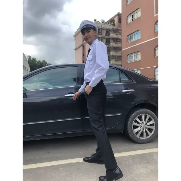 BD-MO-118 Tailor-made driver uniforms Model display Custom-made light and comfortable uniforms Driver uniforms supplier