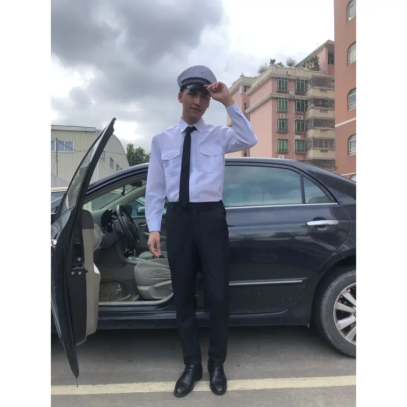 BD-MO-118 Tailor-made driver uniforms Model display Custom-made light and comfortable uniforms Driver uniforms supplier