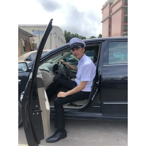 BD-MO-119 Order driver uniforms in this edition Model display Customized short-sleeved uniforms Lapel light shirts Driver uniforms shop