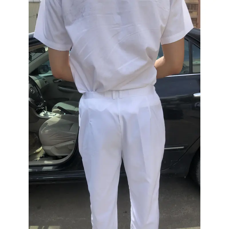 BD-MO-122 Customized Driver Uniform Model Display Designed Golden Button Short-sleeved Shirt Soft and Lightweight Driver Uniform Specialty Store