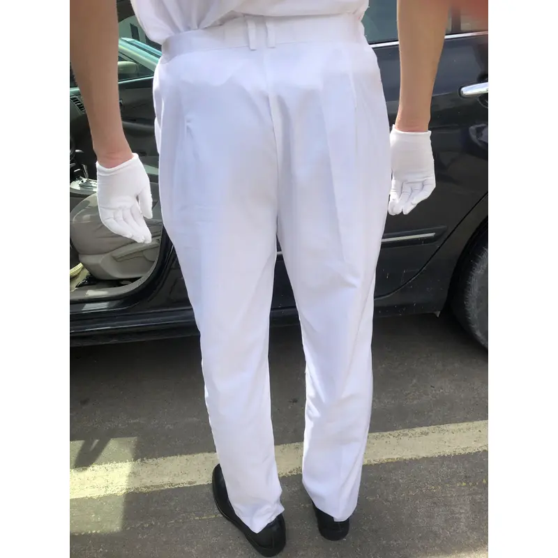 BD-MO-122 Customized Driver Uniform Model Display Designed Golden Button Short-sleeved Shirt Soft and Lightweight Driver Uniform Specialty Store