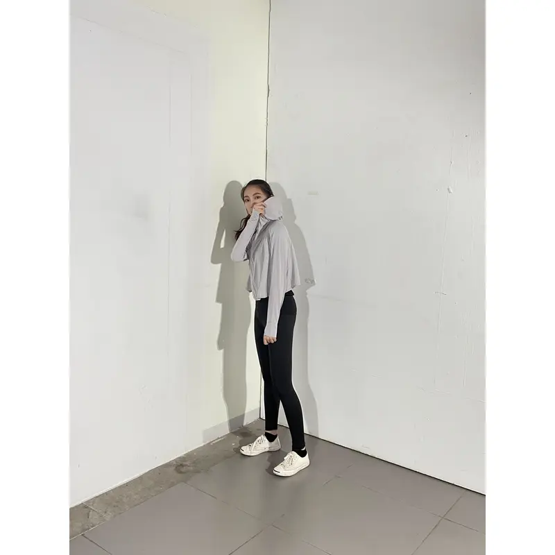 BD-MO-027 Design personality short windbreaker model try on custom light soft jacket windbreaker jacket supplier