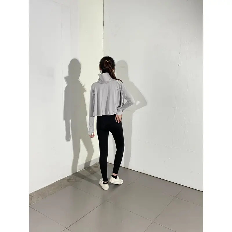 BD-MO-027 Design personality short windbreaker model try on custom light soft jacket windbreaker jacket supplier