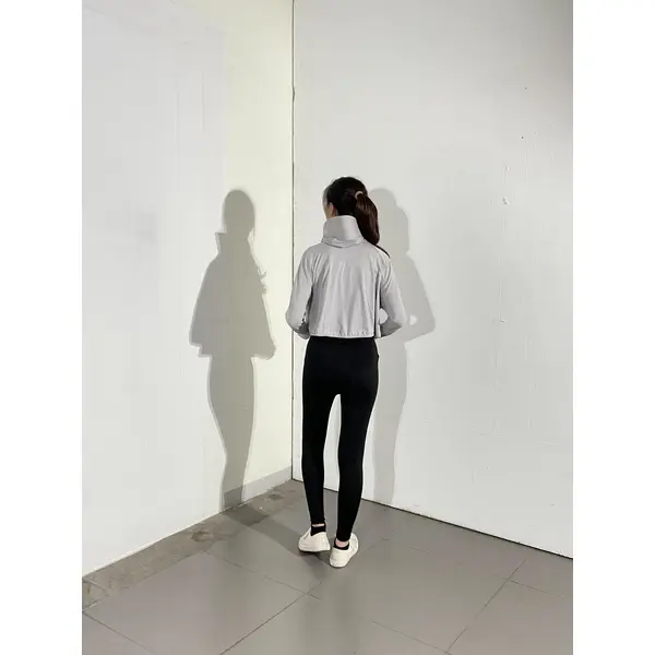 BD-MO-027 Design personality short windbreaker model try on custom light soft jacket windbreaker jacket supplier