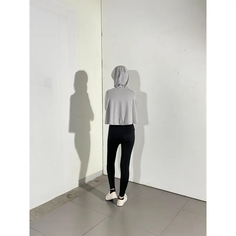 BD-MO-027 Design personality short windbreaker model try on custom light soft jacket windbreaker jacket supplier