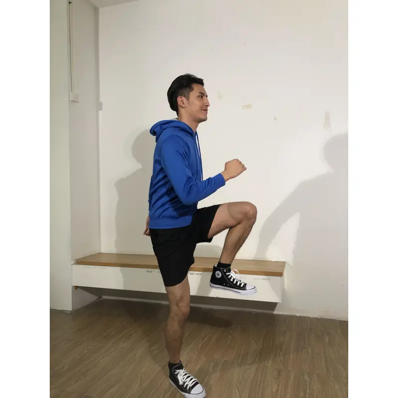 BD-MO-132 Order online hooded knitted jackets Model display Custom-made solid color hooded knitted sweaters Hooded knitted jackets specialty store