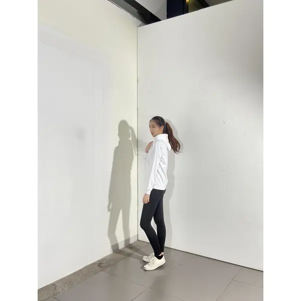 BD-MO-141 Custom-made knitted sweater with hood, model display, pure white sweater, soft and comfortable, special store for knitted sweater with hood