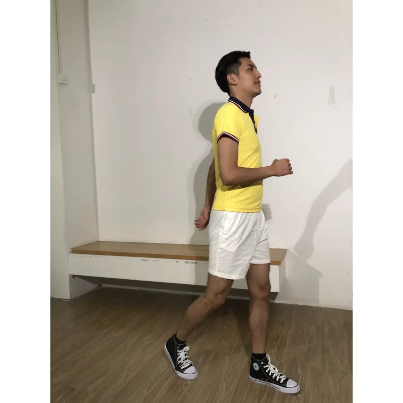 bd-mo-008 camisa polo masculina de mangas curtas feita sob medida, camisa polo design amarela e preta e branca com borda vermelha, fornecedor de camisa polo para show ao vivo 