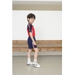 BD-MO-145 Customized summer short-sleeved British style school uniforms model display design Polo summer school uniforms school uniform design company