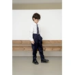 BD-MO-147 Custom-made fashion sports shirt two-piece school uniform, stand-up collar design, not easy to deform, comfortable and not tight, school uniform manufacturer, real person trying on, model demonstration