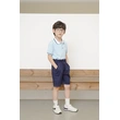 BD-MO-154 Custom-made pure cotton British style school uniform Design Polo shirt suit school uniform Real people try on Polo shirt supplier