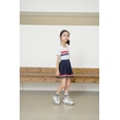BD-MO-156 Design round neck school uniforms, custom-made pleated skirts, school uniforms skirts, elastic waistband design, comfortable, pleated skirts, anti-glare design