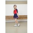 BD-MO-157 Custom-made sports style Polo shirt suit school uniform Design contrast color Polo shirt Fashion pleated skirt anti-glare design