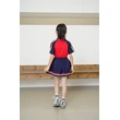 BD-MO-157 Custom-made sports style Polo shirt suit school uniform Design contrast color Polo shirt Fashion pleated skirt anti-glare design