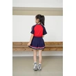 BD-MO-157 Custom-made sports style Polo shirt suit school uniform Design contrast color Polo shirt Fashion pleated skirt anti-glare design