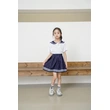 BD-MO-158 Design lapel shirt school uniform suit Custom-made pleated skirt suit school uniform Real person try on model demonstration