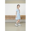 BD-MO-159 Custom-made pure cotton British style one-piece dress Design Polo one-piece dress School uniform design company Real people try on model demonstration