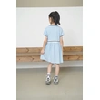BD-MO-159 Custom-made pure cotton British style one-piece dress Design Polo one-piece dress School uniform design company Real people try on model demonstration