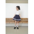 BD-MO-161 Design British style shirt and school uniform suit Custom-made cuffs with contrasting stripes, school skirts design with anti-glare safety pants, neckline with contrasting stripes design, school uniform manufacturing factory