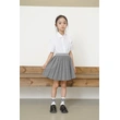 BD-MO-162 Design gray British style pleated skirt Custom-made shirt school uniform suit School skirt design anti-glare safety pants School uniform production factory