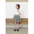 BD-MO-162 Design gray British style pleated skirt Custom-made shirt school uniform suit School skirt design anti-glare safety pants School uniform production factory