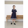 BD-MO-165 Custom-made college style children's school uniforms, design lapel school uniform skirts, simple cuffs, real people try on, model demonstrations